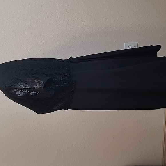 Sweet Black Lace Dress 9 - Picture 2 of 6